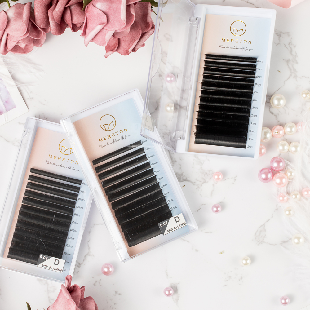 Inquiry for Hot selling Blooming lash extensions easy fan rapid to flower volume lash 0.03 0.05 0.07 C curl D curl vendors with private label in US XJ66