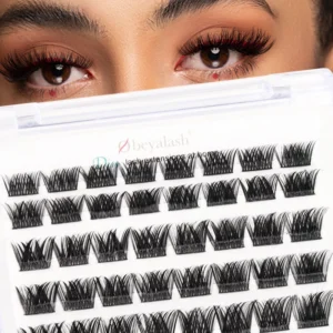 HOT Amazon DIY lash extensions at home lash clusters segment lash XJ148