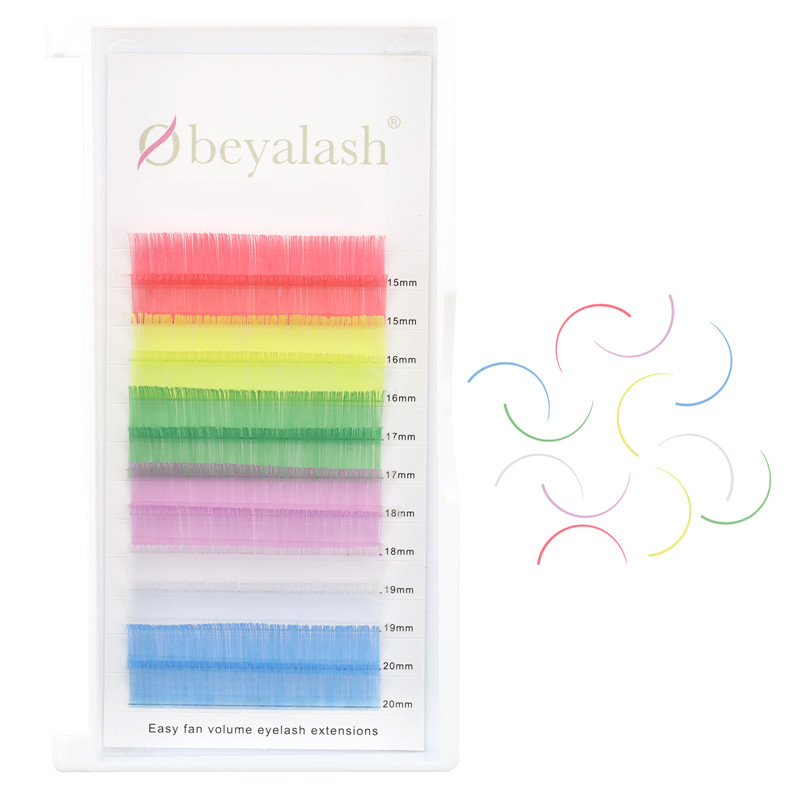 Colored Eyelash Extensions