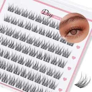 New Natural wispy style Fish tail DIY lash cluster lashes XJ166
