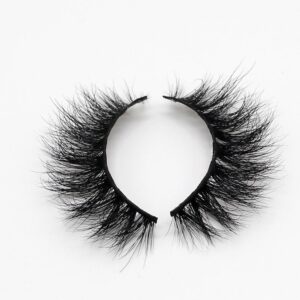 Factory Price 25mm Real Mink Fur Strip Lashes with Private Label and Package USA UK YY61