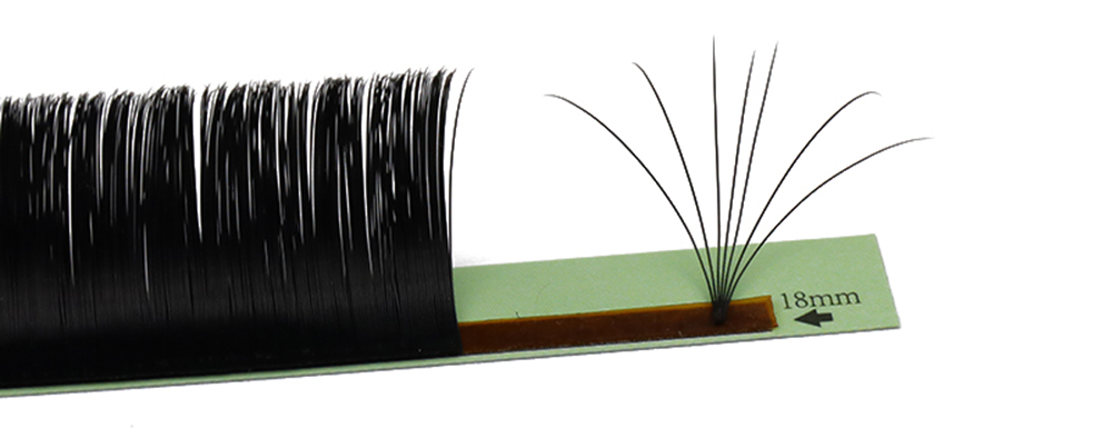 Lightweight easy fan flowering eyelashes extension QC07-XJ