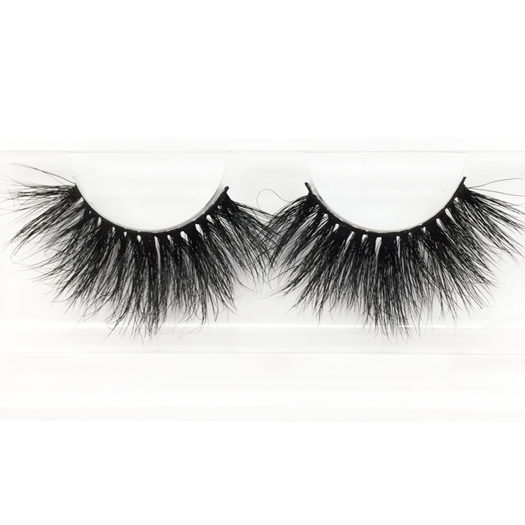 Wholesale long fluffy 25mm mink lashes best eyelash vendor with factory price UK YL60