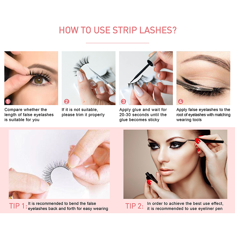 Factory Wholesale Lashes 20mm 3d Mink Best Long Length Lashes 20mm Mink Eyelashes Vendor YY