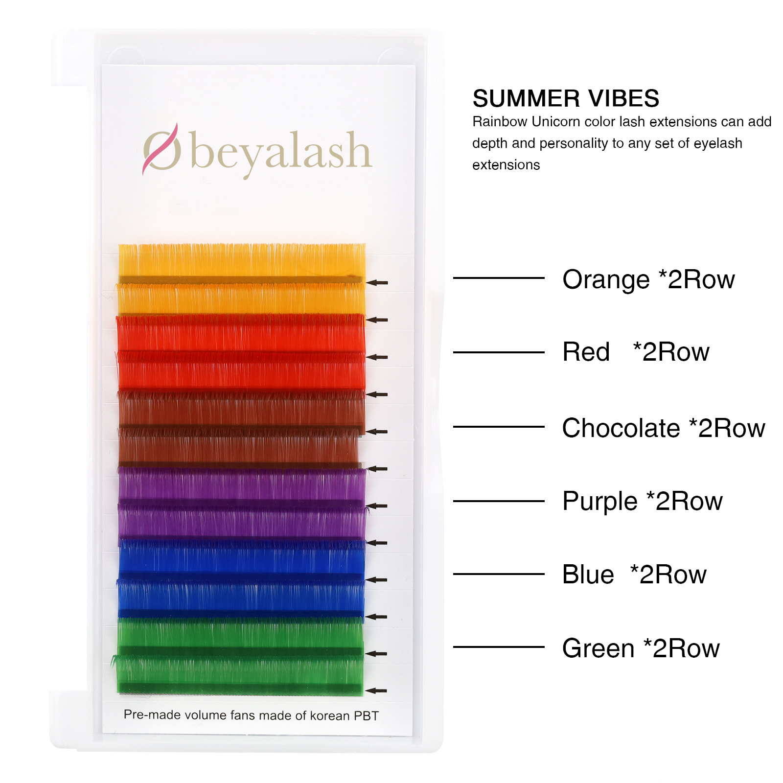 Inquiry for custom lashes tray private label 12 rows 16 rows 0.07 0.10 0.15 J B C CC D DD curl 8-16mm colorful individual lash eyelash extension JN78