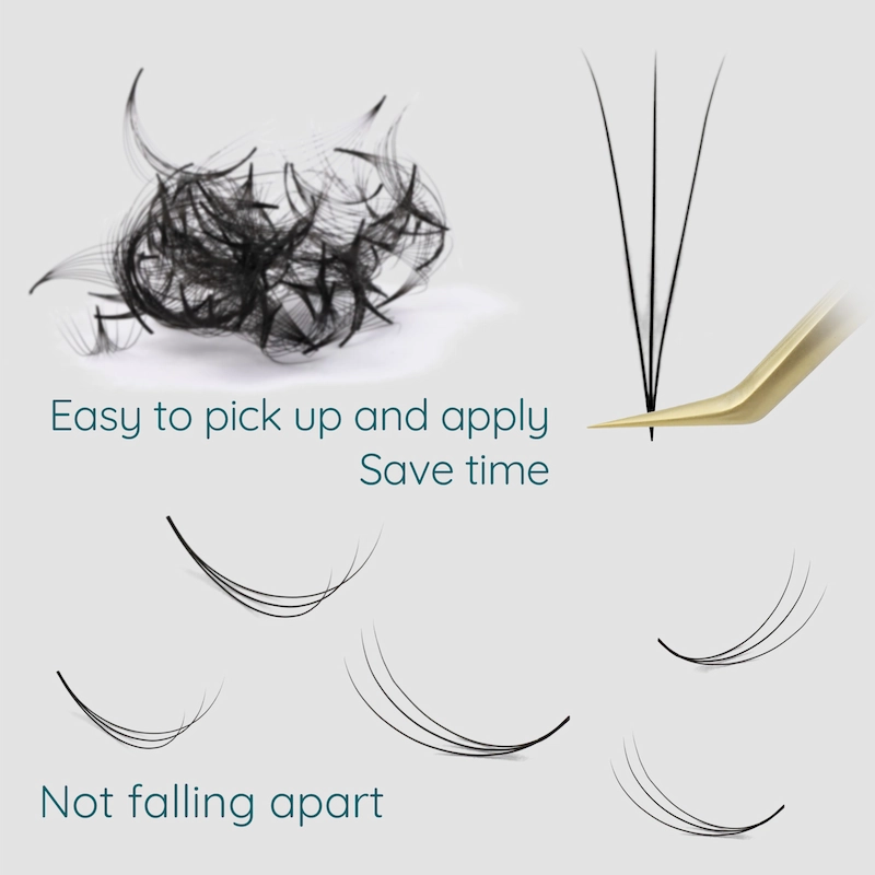 3D Premade Eyelash Extension Loose Fans Wholesale-LM