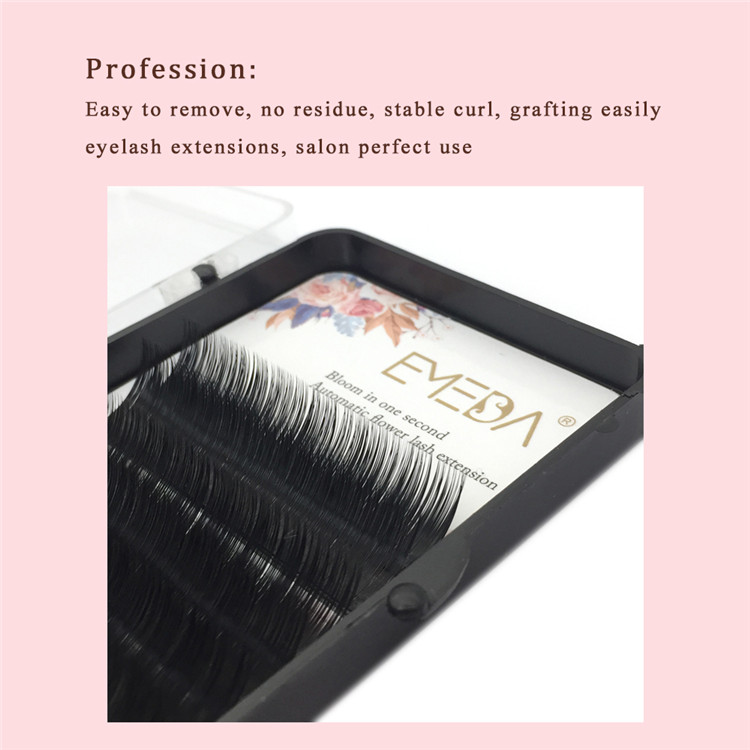 Inquiry for Hot selling Blooming lash extensions easy fan rapid to flower volume lash 0.03 0.05 0.07 C curl D curl vendors with private label in US XJ66