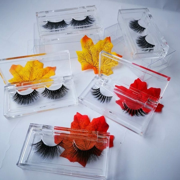 Private Label Custom False Eyelash Packaging Box ZX099