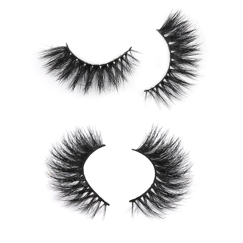 3D luxury mink lashes with private label QC10