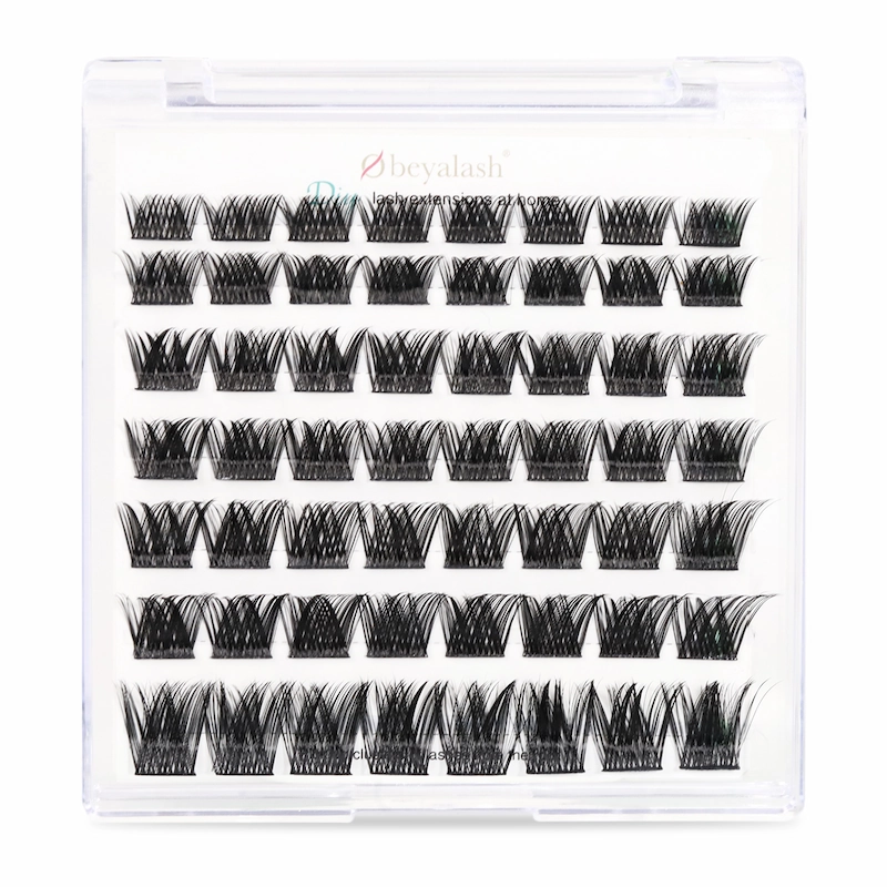 HOT Amazon DIY lash extensions at home lash clusters segment lash XJ148