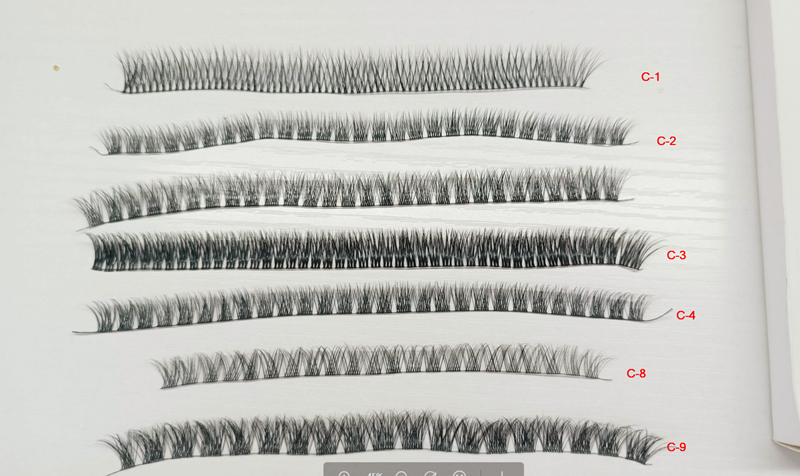 Wholesale Hot DIY lash extension clusters lashes XJ116