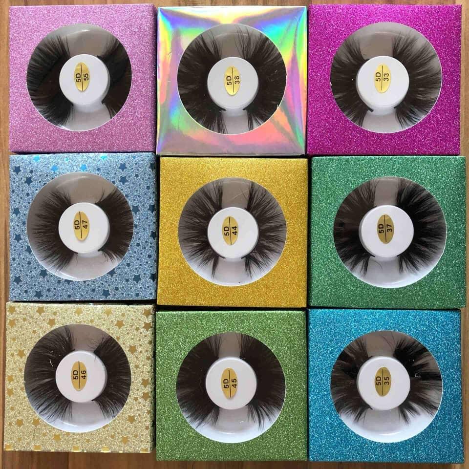 Private Label Custom False Eyelash Packaging Box ZX099