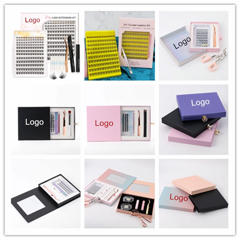 DIY strip lash Wispy Lash cat eye Clusters lashes at home Eyelash Extensions XJ163