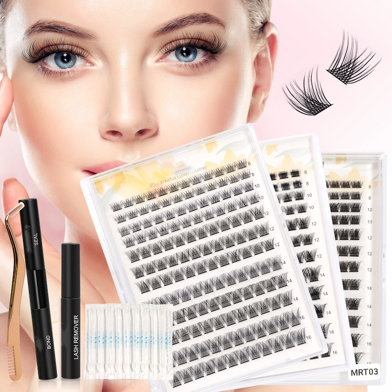 Hot Amazon DIY lash kit with cluster lash and lash bond XJ150