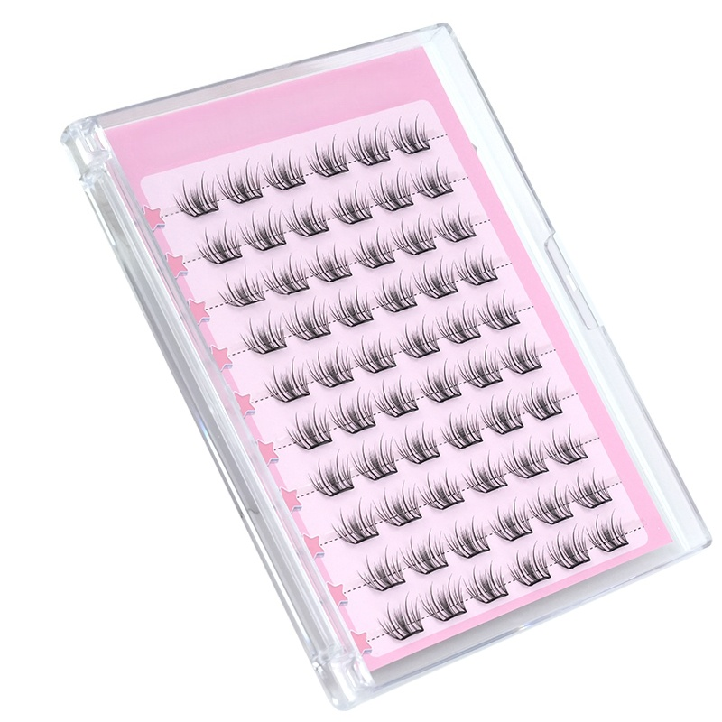 No Glue Needed Cluster Lashes Easy to Apply Natural and Lightweight