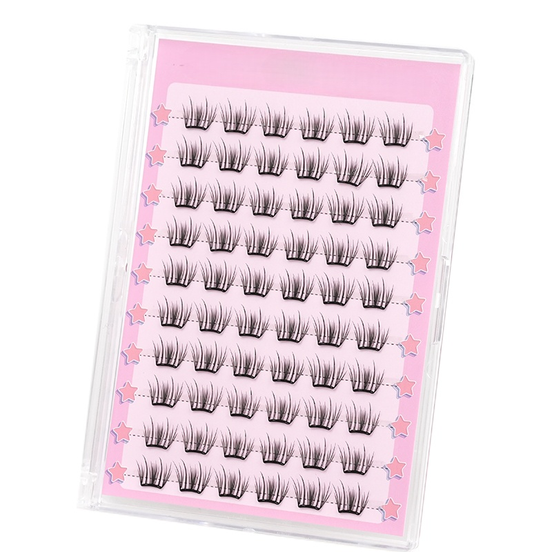 No Glue Needed Cluster Lashes Easy to Apply Natural and Lightweight