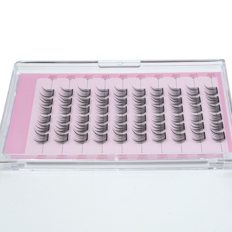 Wholesale Long-Lasting Reusable Self-Adhesive Lash Clusters Natural Look Easy Application for Stunning Eye Makeup