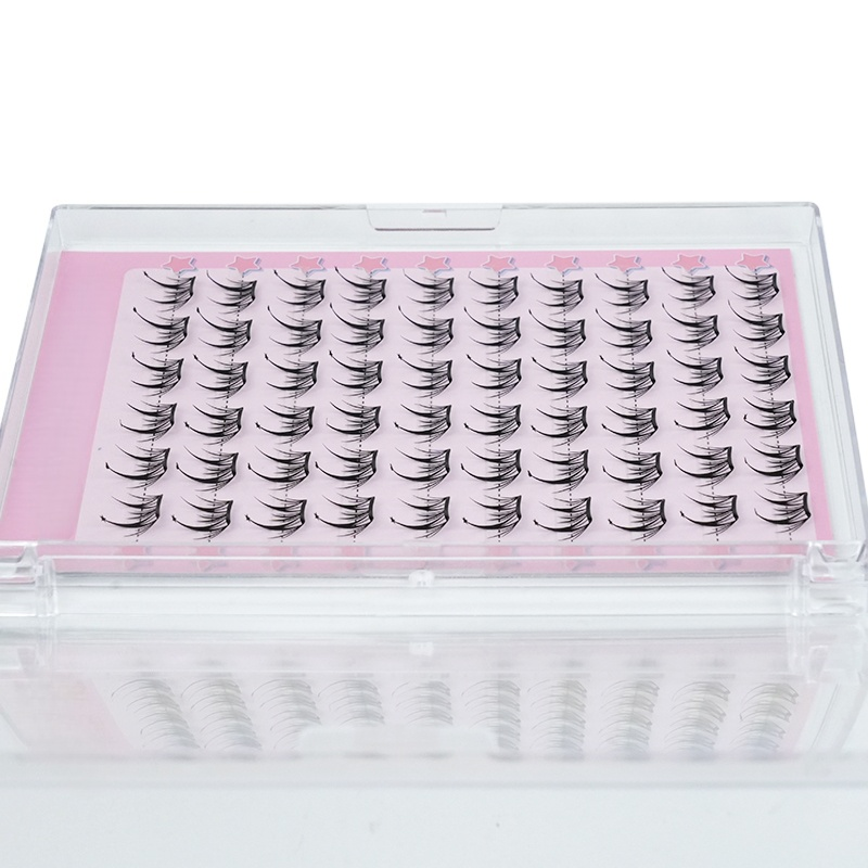 Reusable Self-Adhesive Cluster Lashes for Quick Glam Manga Star