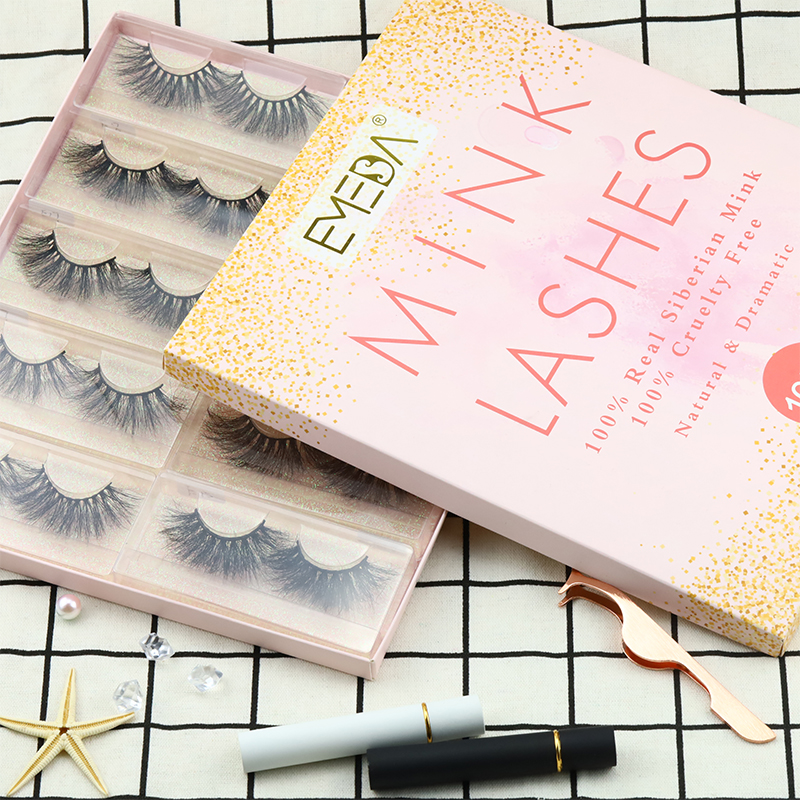 Inquiry for Private label 3D mink eyelash boxes wholesale mink lashes with packaging factory manufacturers YL