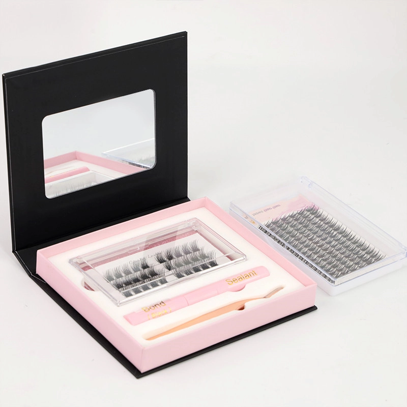 DIY strip lash Wispy Lash cat eye Clusters lashes at home Eyelash Extensions XJ163