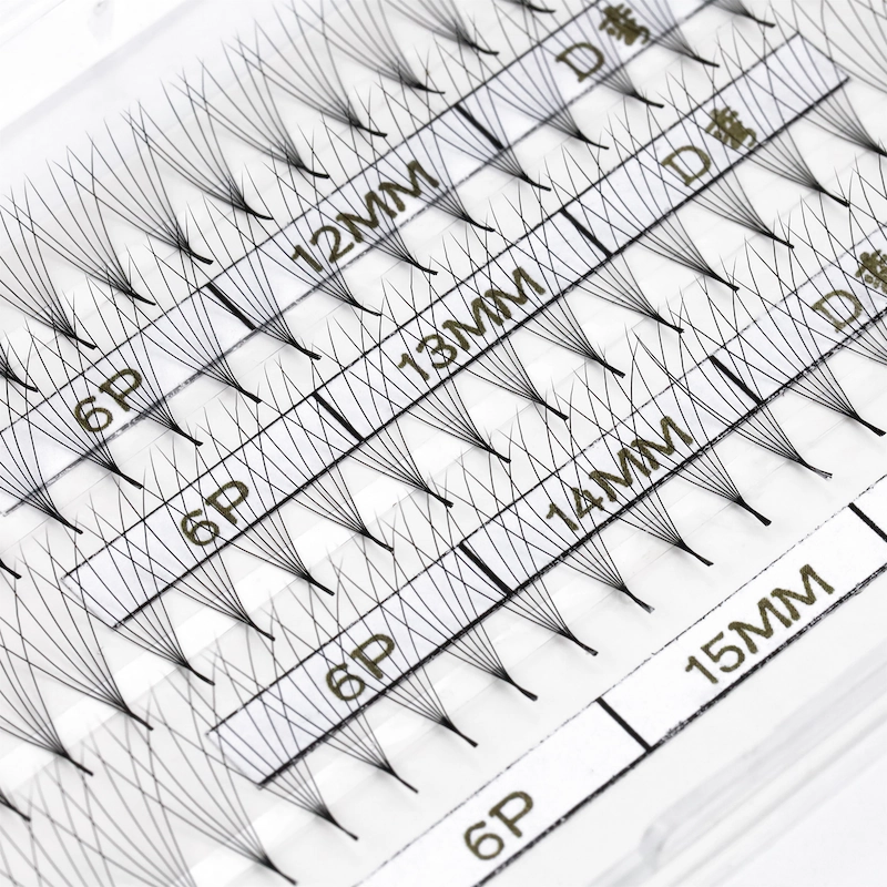 Hot Pointy base middle tape premade fan lash 0.05 0.03 in US and South Africa XJ149