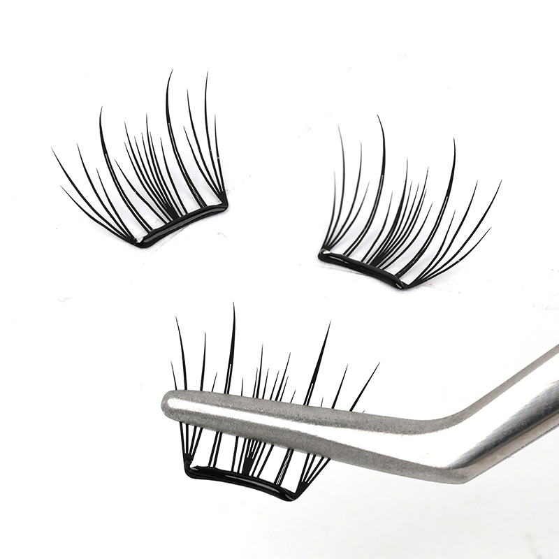 No Glue Needed Cluster Lashes Easy to Apply Natural and Lightweight