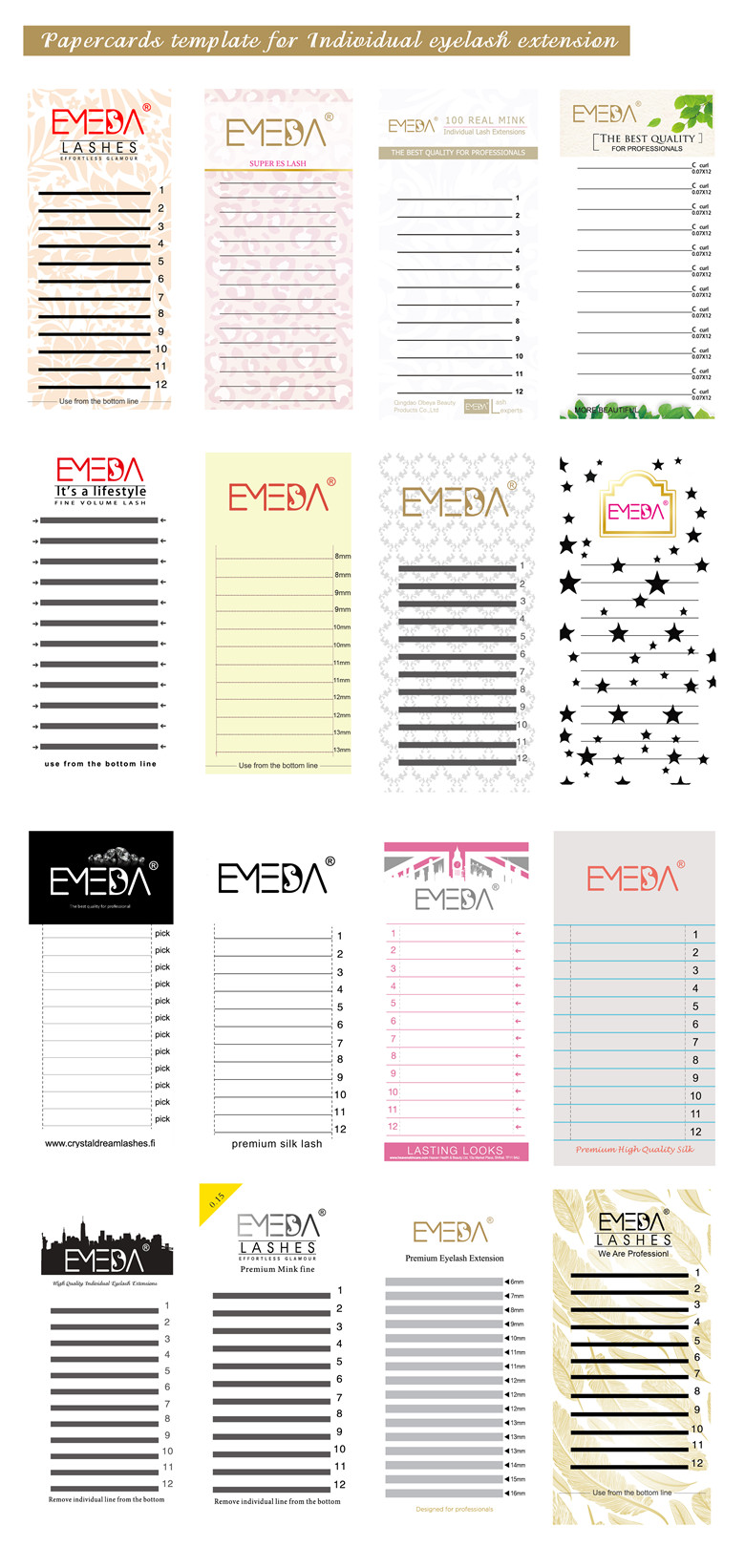 Inquiry for top quality 0.03-0.25mm thickness private label Russian volume eyelash extensions best eyelash extension vendor USA YL74