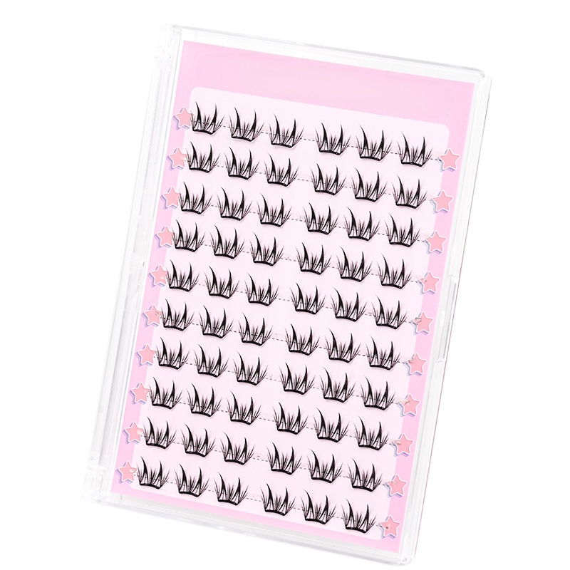 Self Adhesive Eyelash Clusters Quick Apply Lash manga XLJ