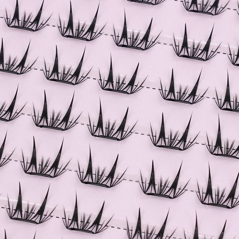 Self Adhesive Eyelash Clusters Quick Apply Lash manga XLJ