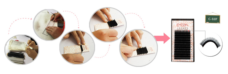 Inquiry for professional russian volume eyelash extensions mink lash extension vendor wholesale manufacturers USA YL68
