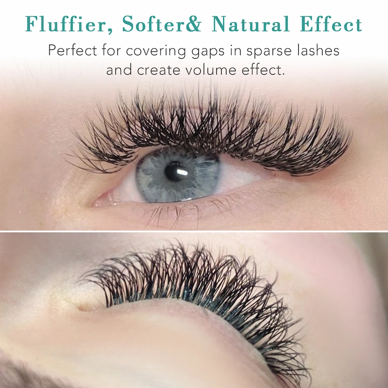 Hot Selling YY Shape Lash Extension Fluffy Natural Effect LM