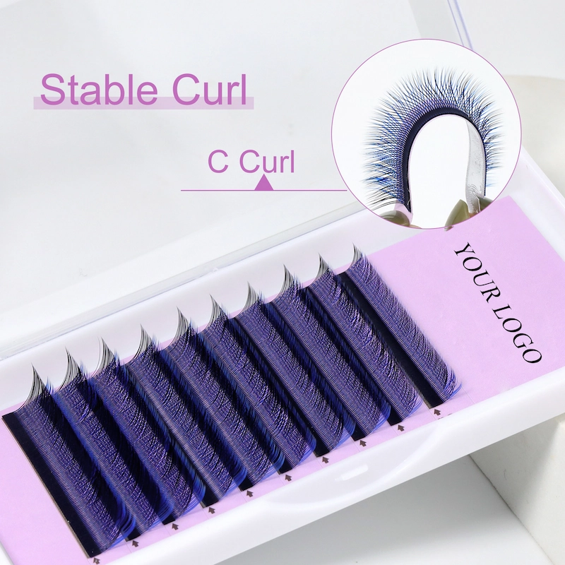 Wholesale New trend Y lash extensions MIX colored YY lash XJ133