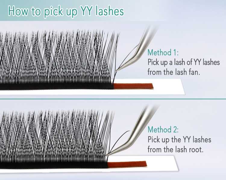 Fluffy Soft YY Classic Lash Extensions Private Label-LM