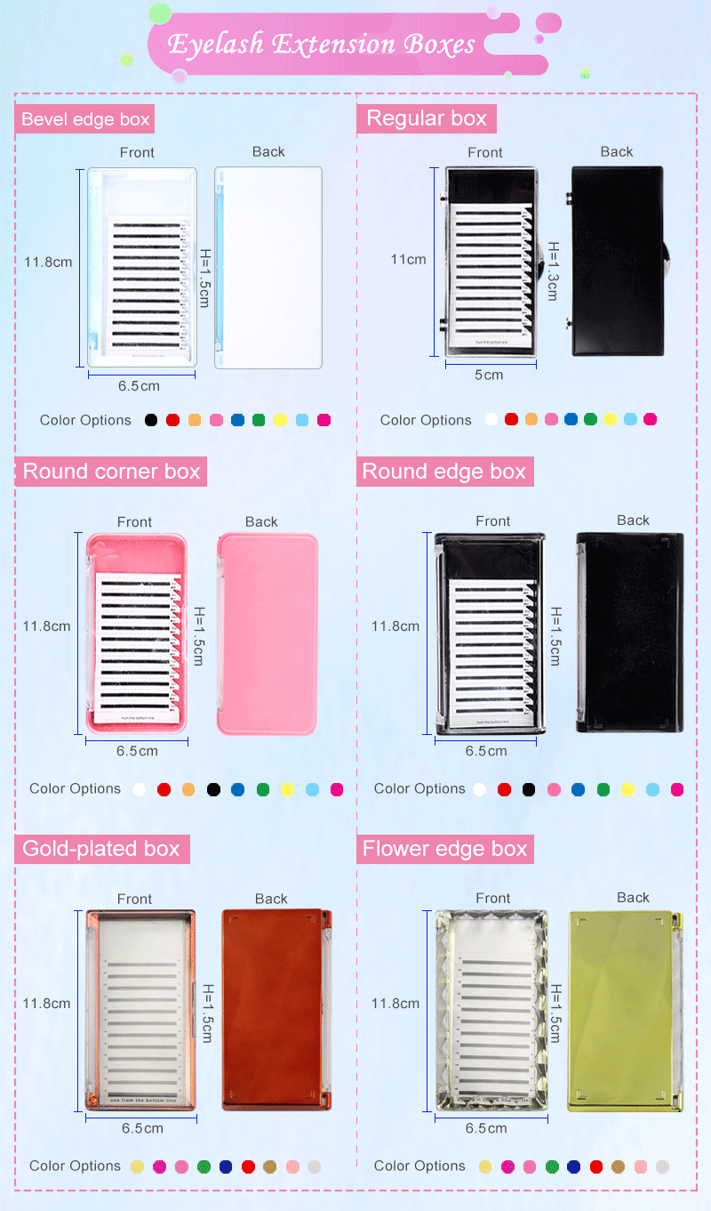 2D 3D 4D 5D 6DIndividual Premade Pre Made Fan Volume Eyelash Extension With 0.07 mm xx