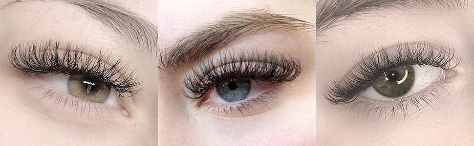 Fluffy Volume YY Lash Extensions with Private Label in US/UK LM