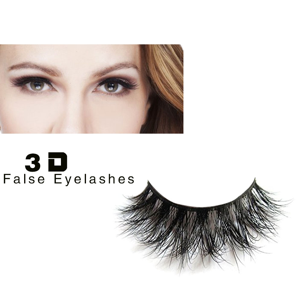 Factory Price 25mm Real Mink Fur Strip Lashes with Private Label and Package USA UK YY61