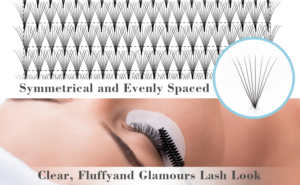 Private Label Premade Pointy Base Eyelash Extensions Wholesale