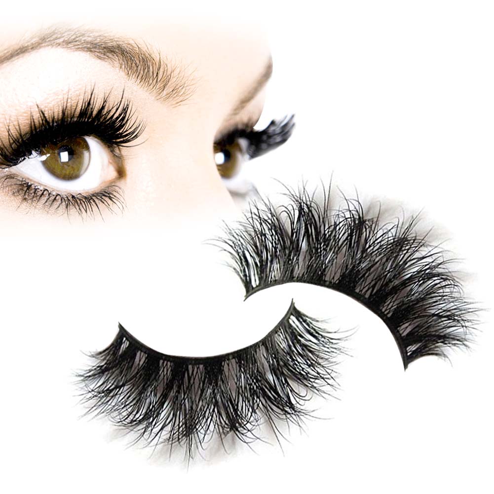 2020 New Fashion 100% Handmade 3D Mink Strip Lashes with Private Box in the UK and the US YY73