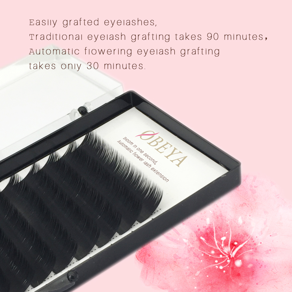 Best Wholesaler for Korea PBT Fiber One-second Blooming Eyelash Extension Free Sample Accepted YY81