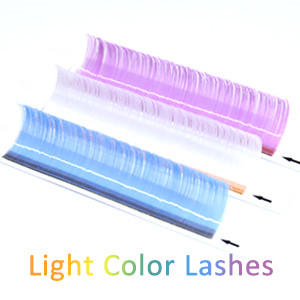 Best Colored Easy Fan Eyelash Extensions Wholesale LM
