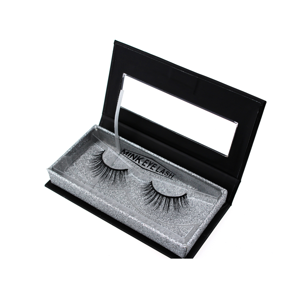 Private Label Real Mink Lashes Custom Eyelash Packaging Box ZX036