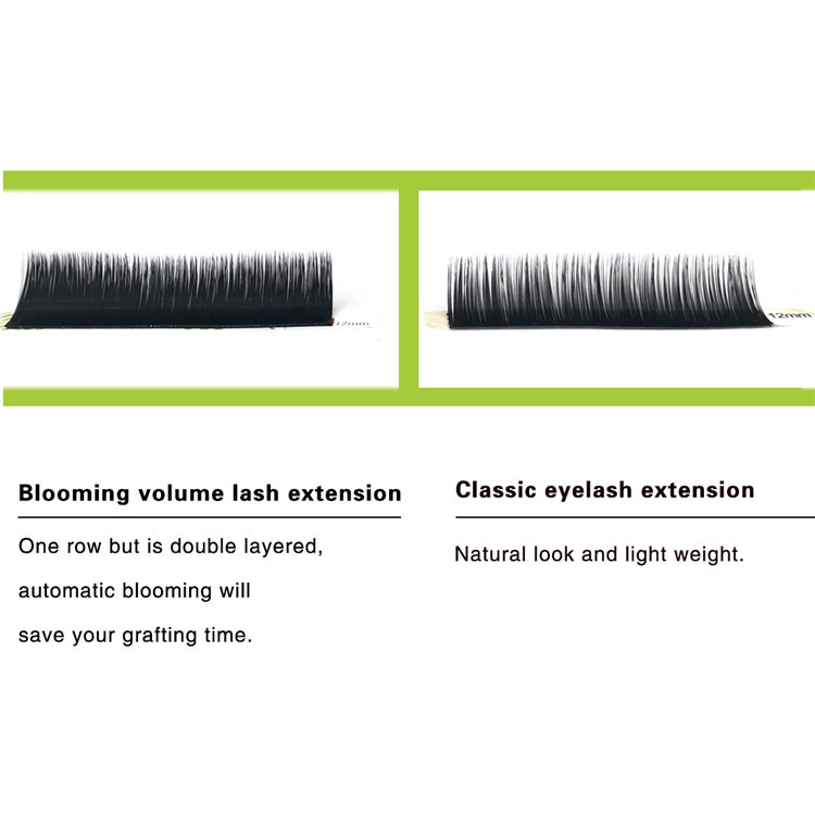 Inquiry for Best seller Amazon private label Blooming volume lash extensions easy fan rapid blooming flower lashes 0.05 0.07 C curl D curl Mixed lengths or Single tray vendors in US XJ62