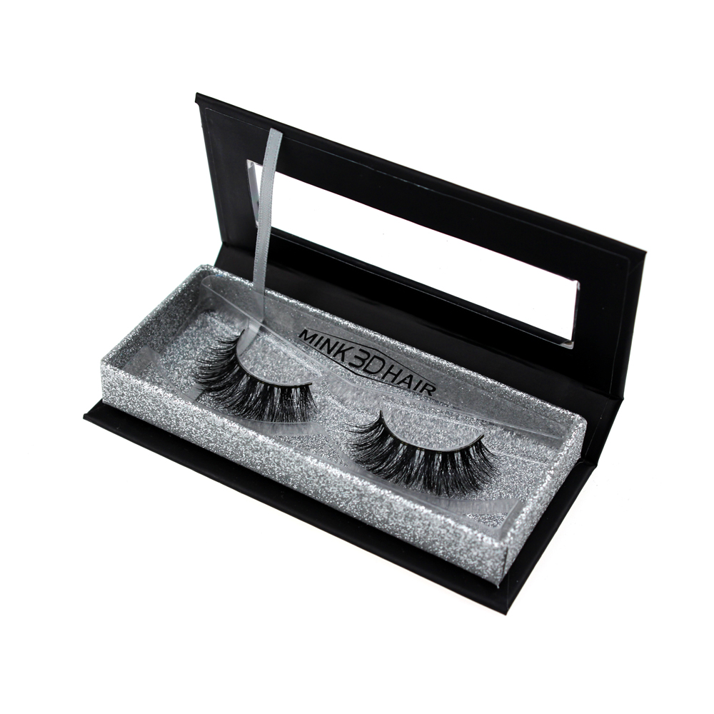 Private Label Real Mink Lashes Custom Eyelash Packaging Box ZX036