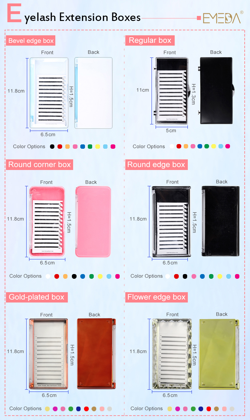 Fast Delivery for Korea PBT Fiber Russian Volume Eyelash Extension 0.03-0.25mm Thickness Lashes in the US/UK YY89