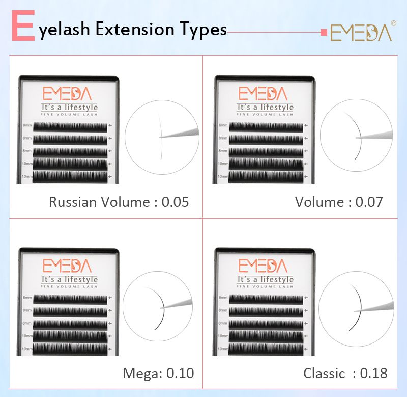 Inquiry for private label Russian volume lashes manufacturers wholesale eyelash vendor creating your own brand name YL97 2020