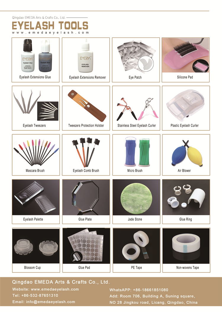 Free Samples for 0.07 0.05 0.03 Russian Volume Eyelash Extension in the UK and the US with Private Label YY80