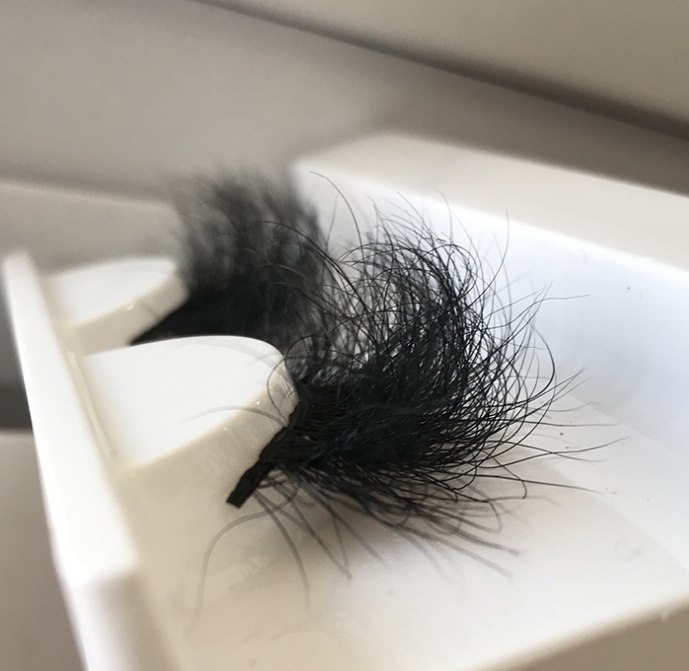 More fluffy real mink strip eyelash wholesale price custom logo lash packaging xx