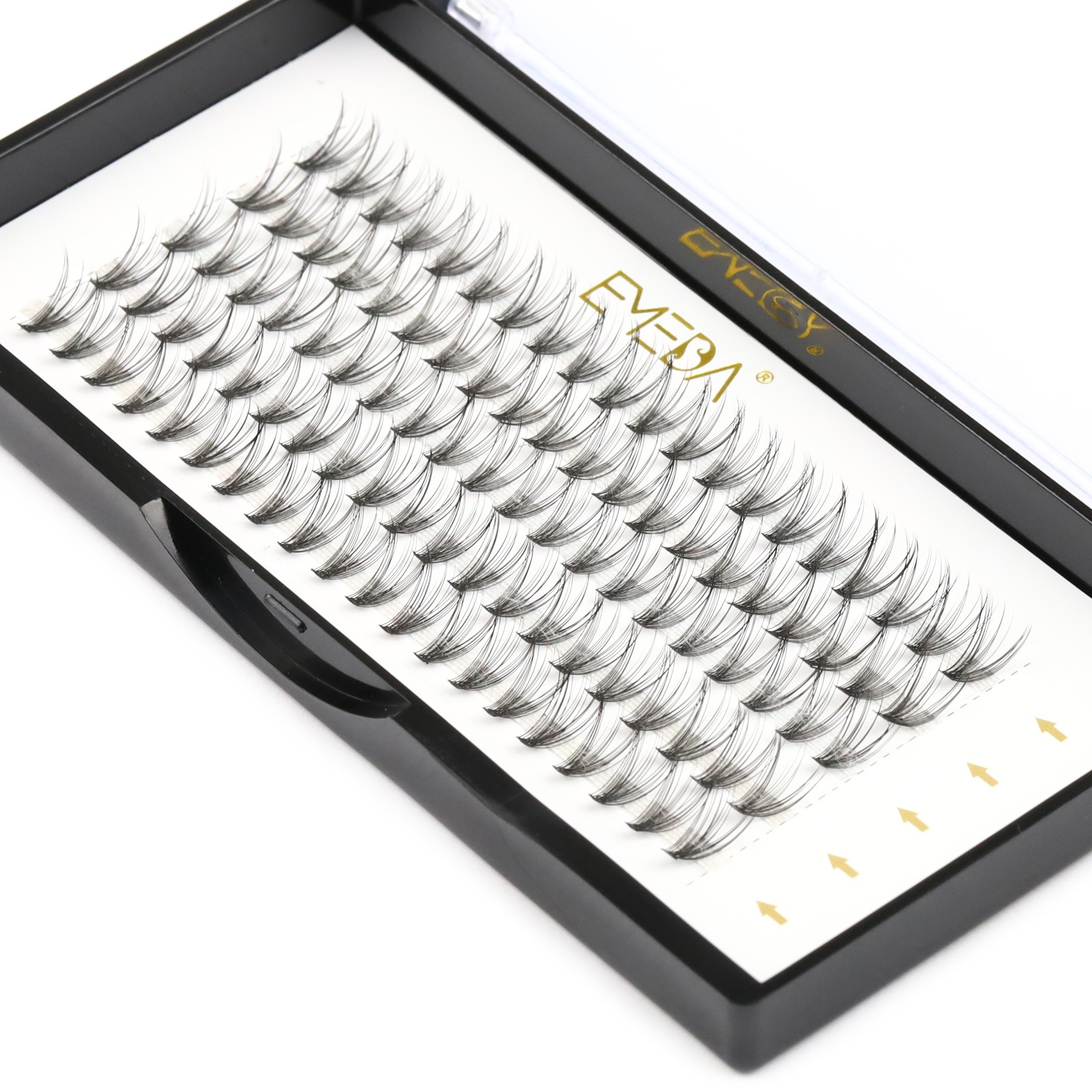 Eyelash Supplier Sell 20D 0.07mm C D Curl Heat Bounded Premade Volume Fans with Customized Package