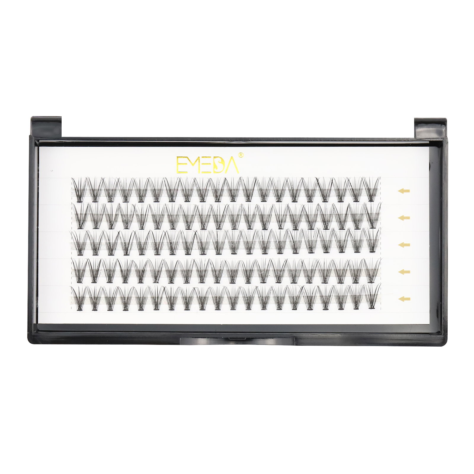 Eyelash Supplier Sell 20D 0.07mm C D Curl Heat Bounded Premade Volume Fans with Customized Package