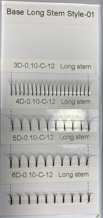 2D 3D 4D 5D 6DIndividual Premade Pre Made Fan Volume Eyelash Extension With 0.07 mm xx
